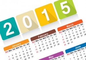 2015 Calendar clip art